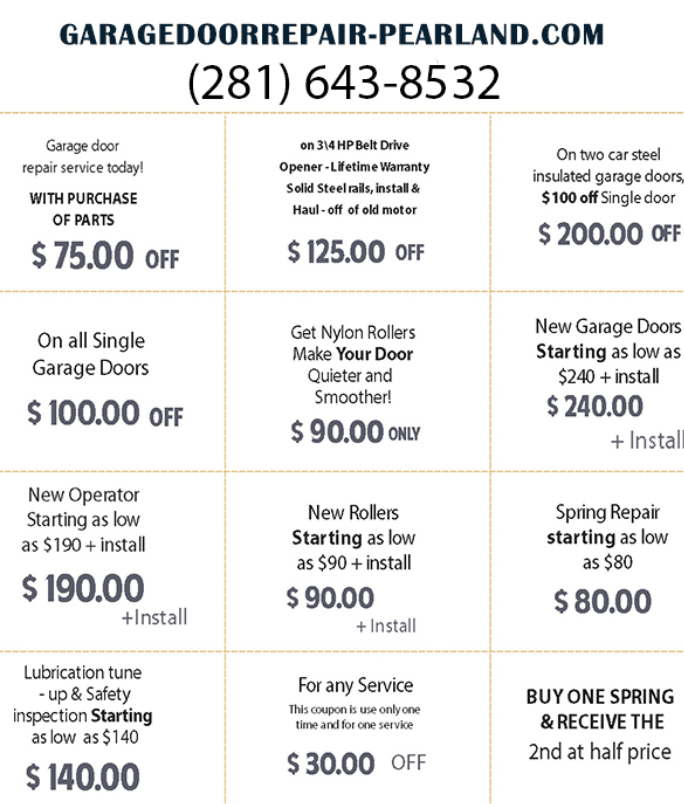 Garage Door Repair Pearland
